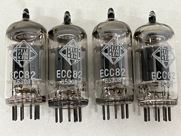 TELEFUNKEN ECC82 4本 セット 真空管 ジャンク S8370109_画像2