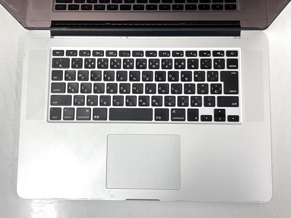 【動作保証】Apple MacBook Pro Retina 15インチ Early 2013 ノートPC i7-3635QM 2.40GHz 8GB SSD 256GB Mojave 訳有 T8686428の画像3