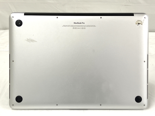 【動作保証】Apple MacBook Pro Retina 15インチ Early 2013 ノートPC i7-3635QM 2.40GHz 8GB SSD 256GB Mojave 訳有 T8686428の画像7