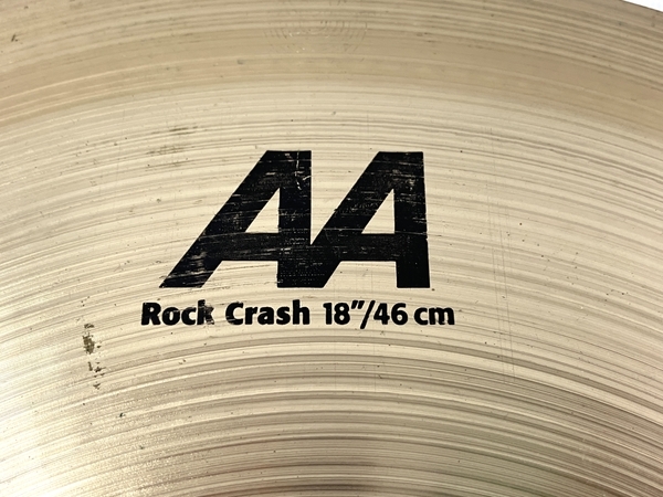 【動作保証】SABIAN AA Rock Crash 18/46cm シンバル 打楽器 ドラム セイビアン 中古 T8771755の画像2