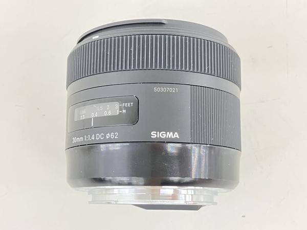 SIGMA シグマ 30mm F1.4 DC 単焦点レンズ カメラ レンズ カメラ周辺機器 中古 K8573948の画像8