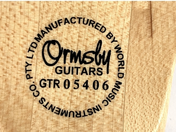 【動作保証】Ormsby FUTURA G7 FMSA DHB Daliah Black 7弦 エレキギター ソフトケース付 良好 Y8597377の画像3