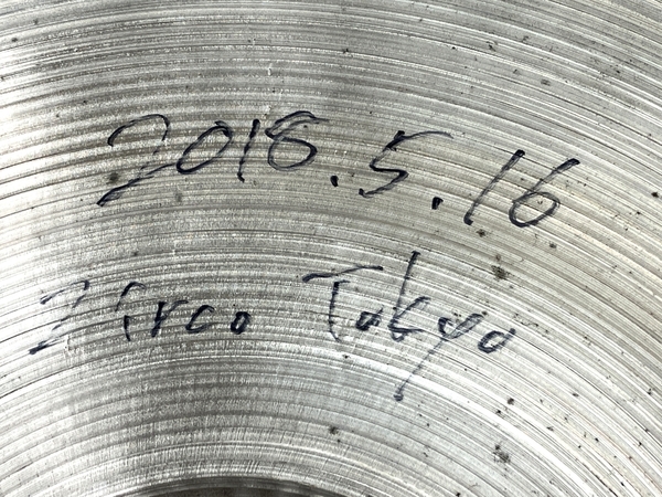 【動作保証】 SABIAN セイビアン AA Rock Ride 20 50cm シンバル 打楽器 中古 T8774004の画像5