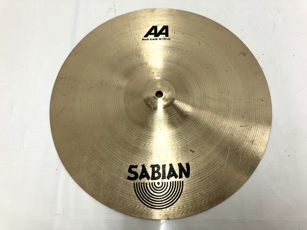 【動作保証】セイビアン SABIAN AA Rock Crash 16/41cm シンバル 打楽器 ドラム 中古T8773589の画像1
