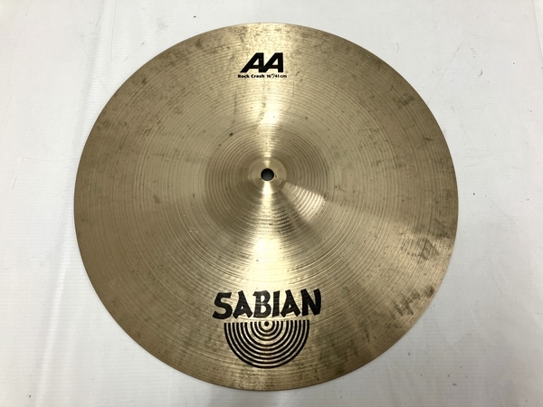 【動作保証】セイビアン SABIAN AA Rock Crash 16/41cm シンバル 打楽器 ドラム 中古T8773372の画像1