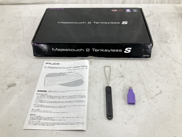 【動作保証】 FILCO FILCKTL15 Majestouch 2 Tenkeyless S キーボード テンキーレス PC周辺機器 中古 W8744298の画像2