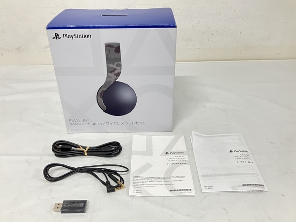 【動作保証】 SONY PlayStation CFI-ZWH1J 06 PULSE 3D ワイヤレス ヘッドセット 音響 機器 オーディオ ゲーム 中古 F8759609の画像2