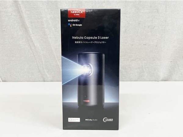 【動作保証】 ANKER Nebula Capsule 3 Laser D2426N11 モバイル レーザー プロジェクター 家電 アンカー 未使用 S8773907の画像2