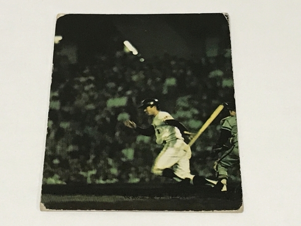 カルビー プロ野球カード 3 長嶋茂雄 巨人 ジャイアンツ ジャンク F8385356_画像1