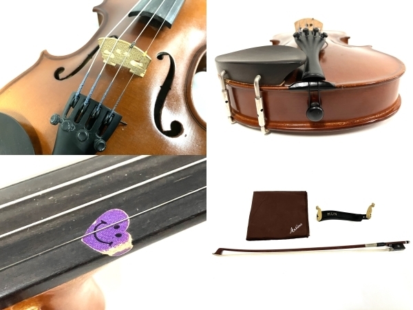 Simply for Strings Arioso バイオリン 1/4サイズ 2013年製 弓付き 楽器 弦楽器 クラシック 中古 B8401155の画像3