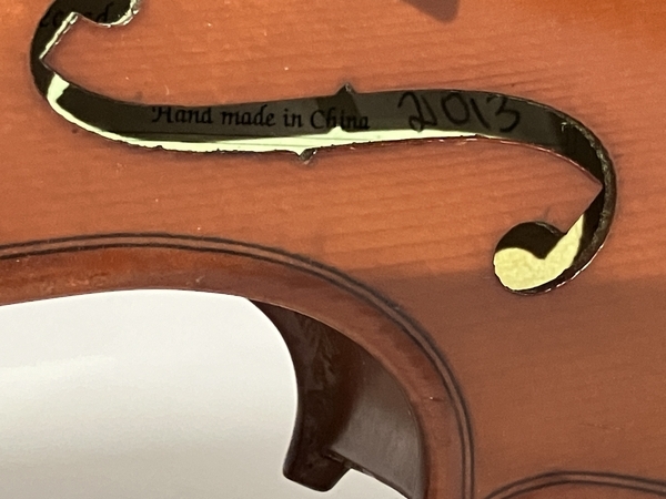 Simply for Strings Arioso バイオリン 1/4サイズ 2013年製 弓付き 楽器 弦楽器 クラシック 中古 B8401155の画像7