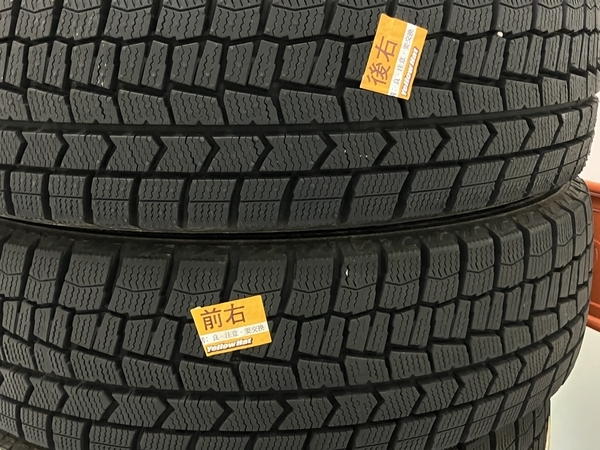 DUNLOP 165/60R15 WINTER MAXX スタッドレス タイヤ /MANARAY SPORT EuroSpeed 15×4.5J 45 ホイール 4本セット 中古 直 Z8412280の画像8