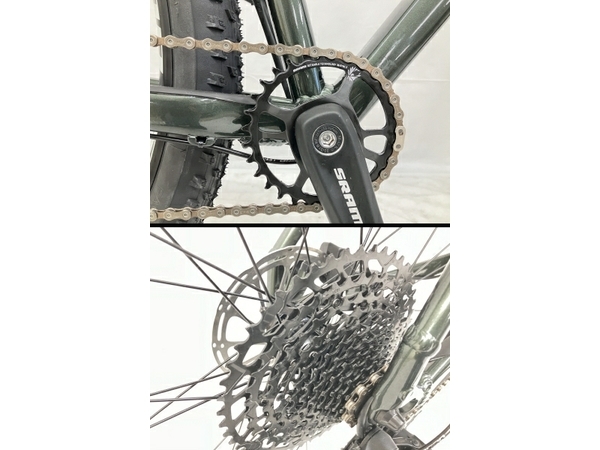 【引取限定】SPECIALIZED rockhopper EXPERT 29 SRAM ファットバイク スペシャライズド 中古 美品 直 O8371098の画像7