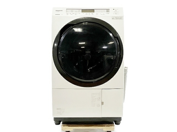 【動作保証】 Panasonic NA-VX800BR ドラム式 洗濯乾燥機 洗濯機 11kg 右開き クリスタルホワイト 2021年製 中古 楽 T8658227の画像1