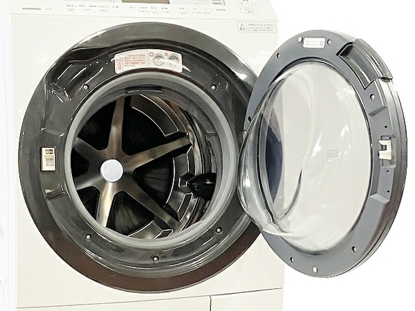 【動作保証】 Panasonic NA-VX800BR ドラム式 洗濯乾燥機 洗濯機 11kg 右開き クリスタルホワイト 2021年製 中古 楽 T8658227の画像7