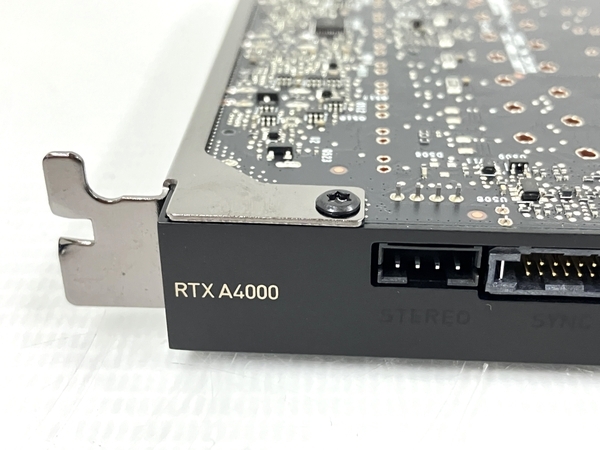 【動作保証】 NVIDIA RTX A4000 プロフェッショナル グラフィックボード ビデオカード PCパーツ 16GB GDDR6 PCIe Gen4 DP 中古 T8775097の画像7