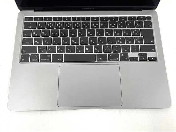 【動作保証】Apple MacBook Air M1 2020 Z124000E7 13.3インチ ノートPC Apple M1 16GB SSD 512GB Ventura 中古 良好 T8769519の画像4