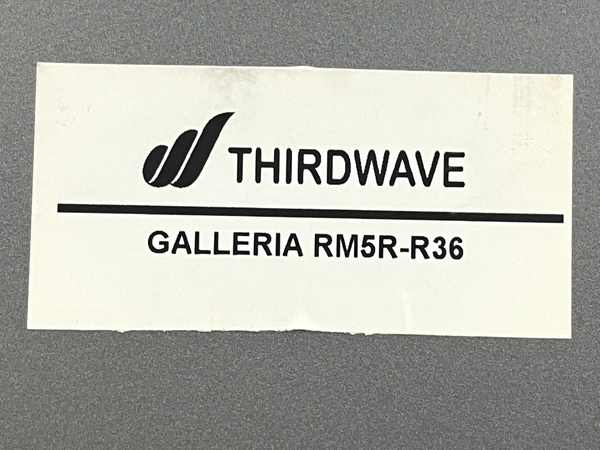【動作保証】Thirdwave GALLERIA RM5R-R36 ゲーミング PC Ryzen 5 3600 6Core 16GB HDD 1TB SSD 512GB RTX 3060 Win11 中古 良好 T8735202の画像9