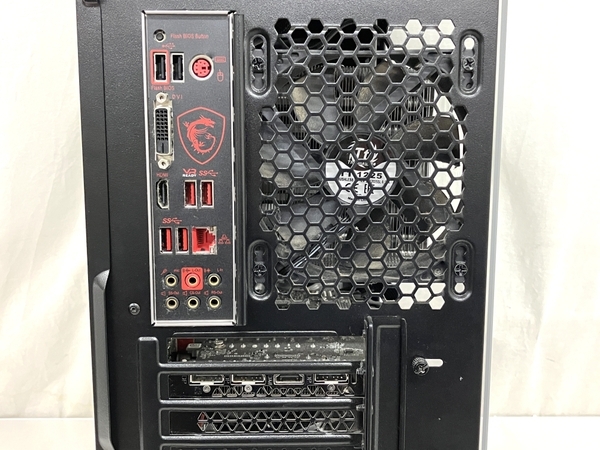 【動作保証】自作PC MSI MS-7B86 ゲーミング デスクトップ パソコン AMD Ryzen 5 3600 16GB SSD 1TB GTX 1660 SUPER 中古 良好 T8656203_画像8