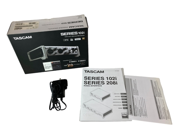 【動作保証】TASCAM SERIES 102i オーディオインターフェース 周辺機器 音響 機材 タスカム 中古 N8780436の画像2