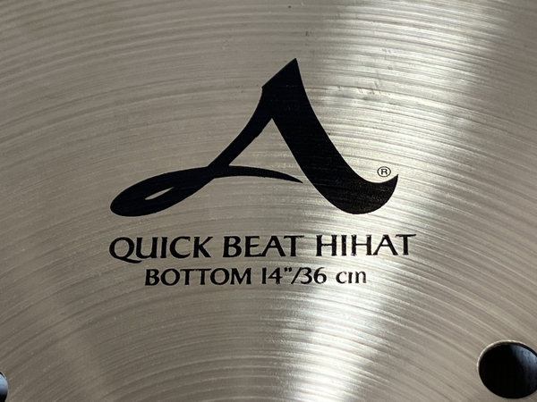 Zildjian QUICK BEAT HIHAT BOTTOM 14/36cm シンバル ジルジャン 打楽器 中古 N8707612の画像8