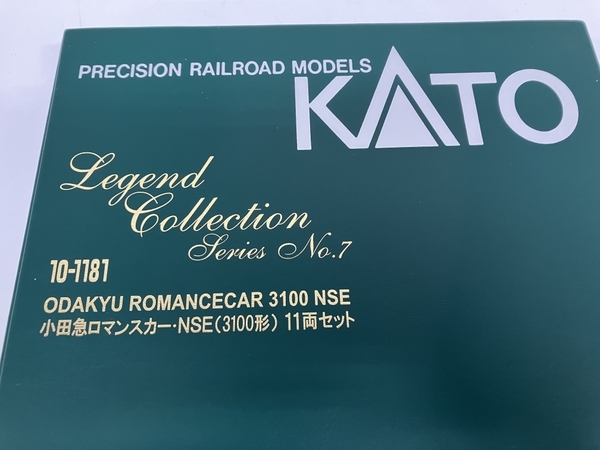 【動作保証】KATO 10-1181 小田急ロマンスカー NSE 3100形 11両セット レジェンドコレクション Nゲージ 鉄道模型 中古 美品 S8777901の画像10
