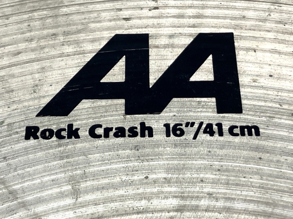 【動作保証】SABIAN AA Rock Crash 16/41cm シンバル 打楽器 ドラム セイビアン 中古 T8773371の画像4