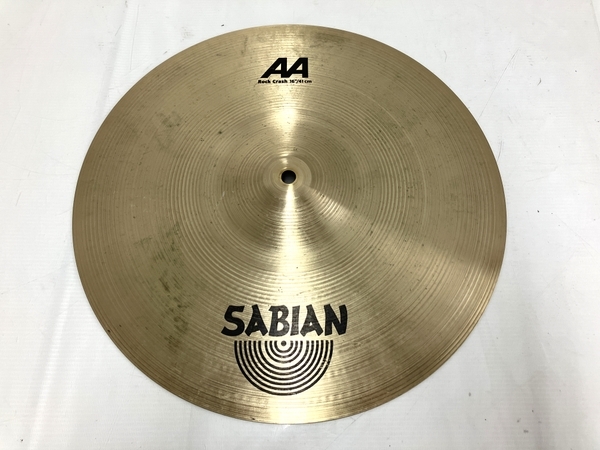 【動作保証】SABIAN AA Rock Crash 16/41cm シンバル 打楽器 ドラム セイビアン 中古 T8773370の画像1