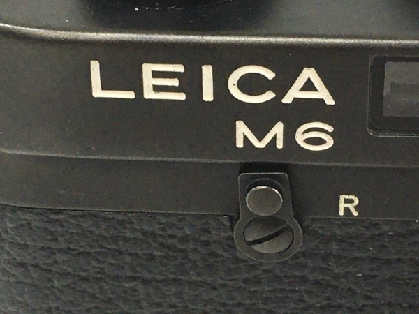 【動作保証】Leica ライカ M6 レンジファインダーカメラ ボディフィルムカメラ ブラック 中古 N8619715の画像8