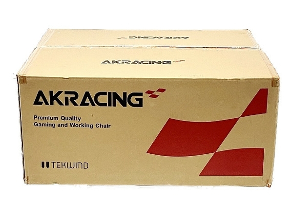 【引取限定】【動作保証】 AKRACING Pro-X V2 レッド ゲーミングチェア エーケーレーシング 未使用 直 T8748652の画像1