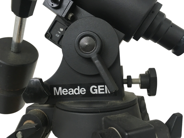 【動作保証】MEADE GEM シュミットカセグレン 望遠鏡 三脚付 ジャンク N8707728の画像7