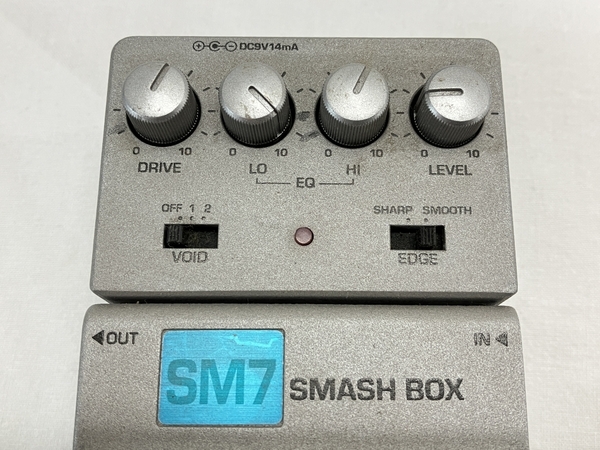 【動作保証】Ibanez SM7 SMASH BOX アイバニーズ ディストーション ギターエフェクター 中古 W8748137の画像6
