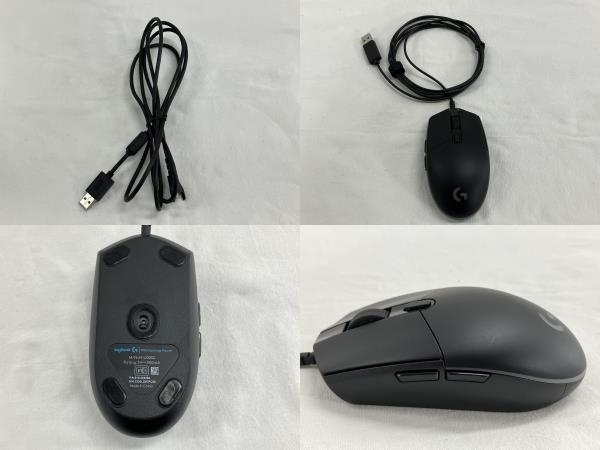 【動作保証】Logicool G PRO YU0039 ゲーミング キーボード M-U0052 マウス ゲーミングヘッドセット PC周辺機器 ロジクール 中古 W8776837の画像2