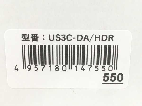 【動作保証】IO DATA US3C-DA/HDR USB Type-C 対応 グラフィックアダプター HDR 対応 モデル 中古 Y8771049_画像3