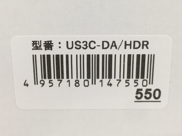 【動作保証】IO DATA US3C-DA/HDR USB Type-C 対応 グラフィックアダプター HDR 対応 モデル 中古 Y8771023_画像3
