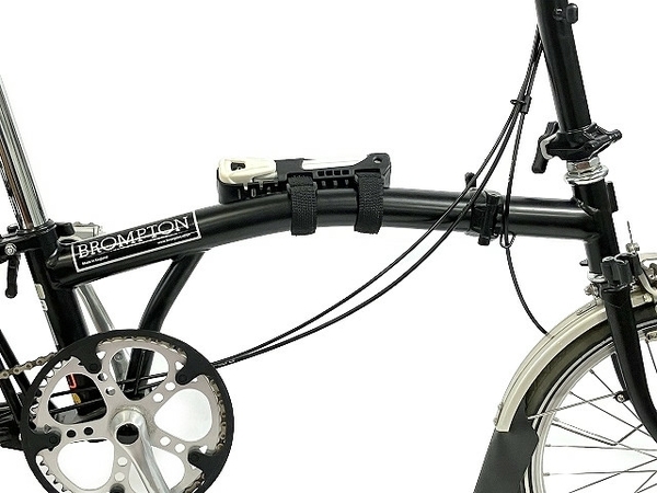 【動作保証】 BROMPTON M3R 2012年製 内装3段 20型 折り畳み自転車 ミニベロ リアキャリア付き 中古 T8778977