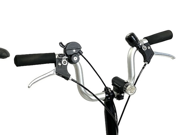 【動作保証】 BROMPTON M3R 2012年製 内装3段 20型 折り畳み自転車 ミニベロ リアキャリア付き 中古 T8778977の画像6