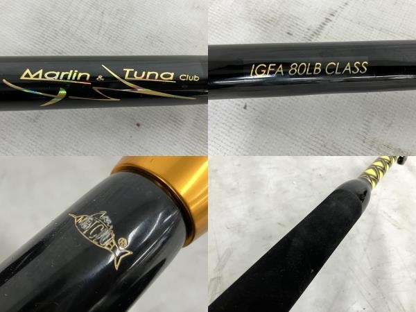 【引取限定】 Marlin&Tuna Club IGFA 80LB CLASS トローリングロッド カーブバット 中古 直 Y8773029の画像2