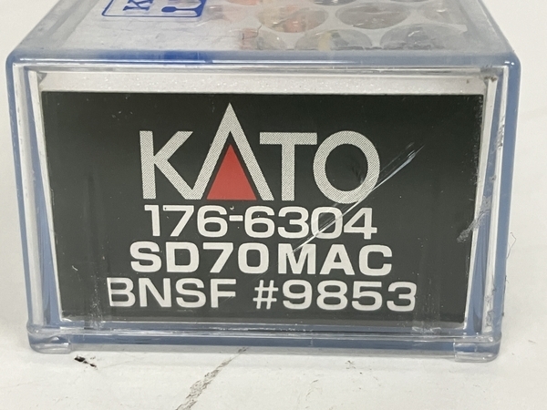 【動作保証】KATO 176-6304 EMD SD70MAC キャブヘッドライト BNSF #9853 Nゲージ 外国産 鉄道模型 中古 美品 S8777892の画像9