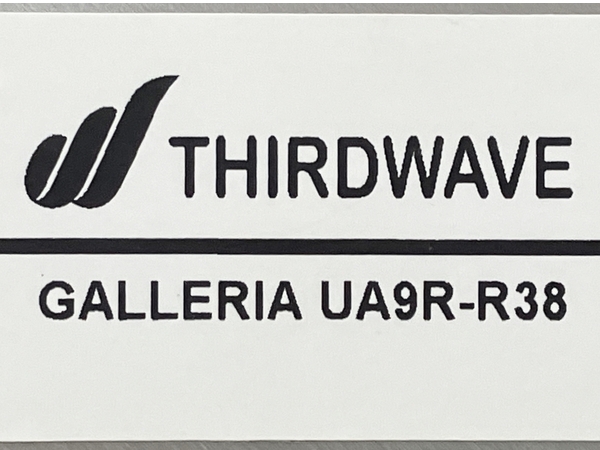 【動作保証】Thirdwave GALLERIA デスクトップPC UA9R-R38 Ryzen 5900X 32GB SSD 1TB 2TB RTX 3080 Win11 中古 M8689184の画像9