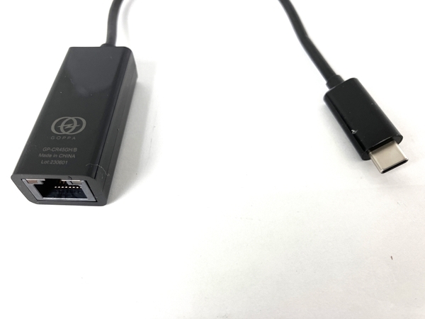 [ гарантия работы ]GOPPA GP-CR45GH/B USB 3.2 Gen 1 Type-C подключение Giga bit LAN адаптор б/у Y8770979