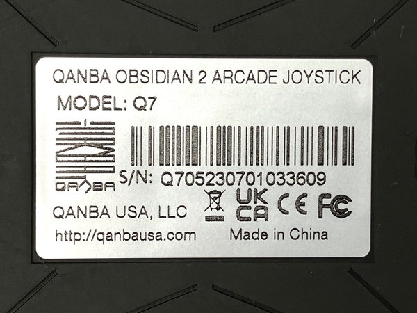 【動作保証】QAMBA OBSIDIAN Q7 アーケード ジョイスティック 中古 Y8770197の画像4