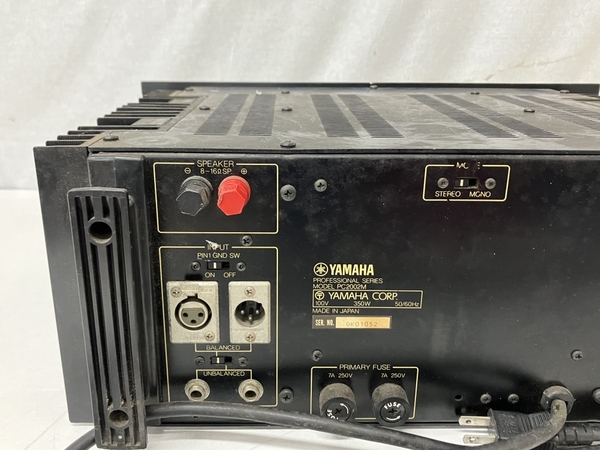 【動作保証】 YAMAHA PC2002M ヤマハ パワーアンプ 音響機材 中古 S8783154の画像7