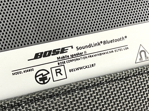 【動作保証】BOSE 404600 SoundLink Wireless Mobile speaker II Bluetooth スピーカー 音響機器 中古 Y8774219の画像3