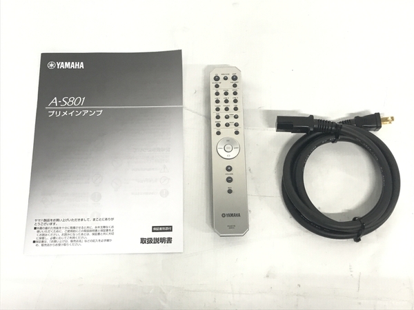 【動作保証】YAMAHA A-S801 プリメインアンプ オーディオ 音響 リモコン 中古 美品 F8765425の画像3