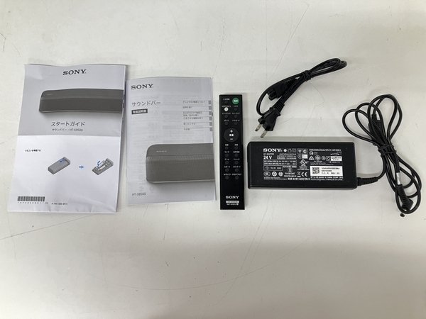 【動作確認】SONY HT-X8500 サウンドバー ホームシアターシステム スピーカー オーディオ 2021年製 中古 良好 S8759139の画像7