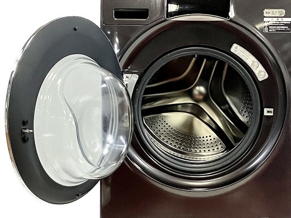 【動作保証】 AQUA AQW-DX12N ドラム式 洗濯 乾燥機 洗濯機 左開き 2023年製 家電 アクア 中古 良好 楽 T8721341の画像7