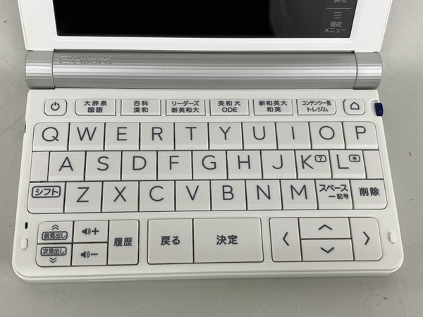 【動作保証】CASIO カシオ XD-SX9800 電子辞書 EX-word Wi-Fi対応 ホワイト 中古 K8703558の画像10