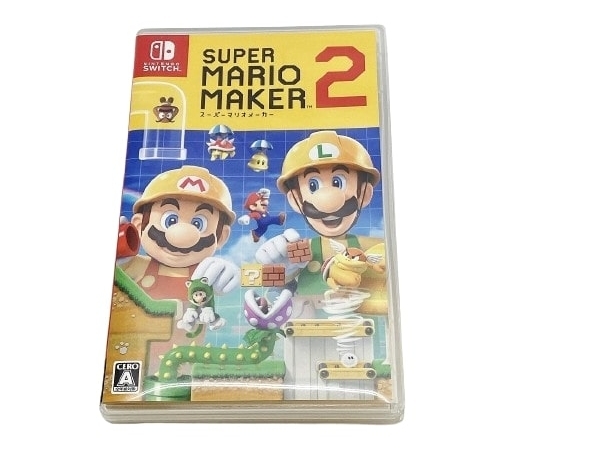 Nintendo SUPER MARIO MAKER 2 Switch ゲームソフト スーパーマリオメーカー 任天堂 中古 W8781703の画像1