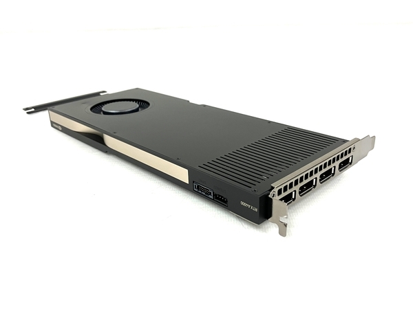 【動作保証】 NVIDIA RTX A4000 プロフェッショナル グラフィックボード ビデオカード PCパーツ 16GB GDDR6 PCIe Gen4 DP 中古 T8724321の画像4